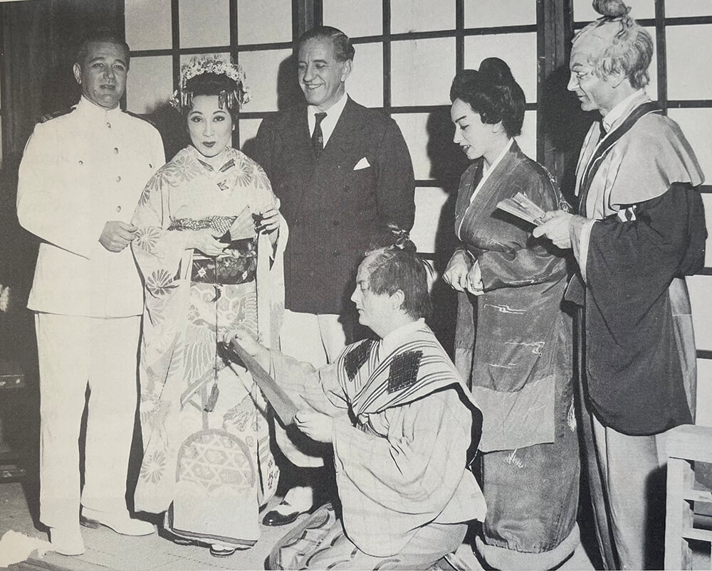 1953 - Madama Butterfly cast